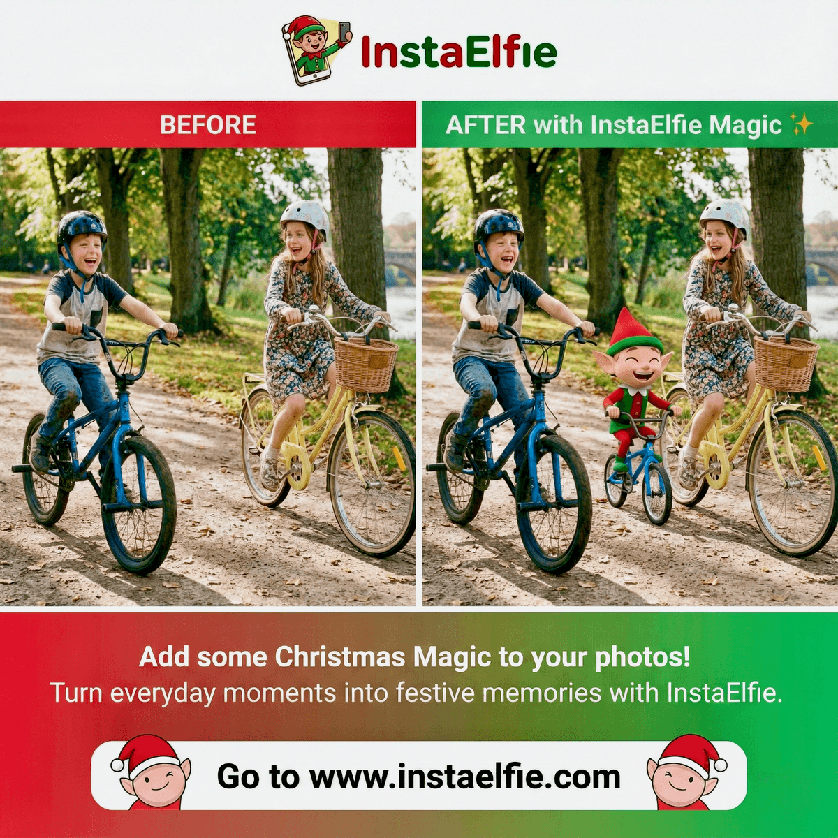 InstaElfie screenshot